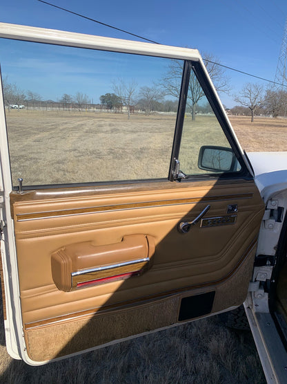 SOLD - 1987 JEEP GRAND WAGONEER - 4X4- OLYMPIC WHITE #2163 - SOLD