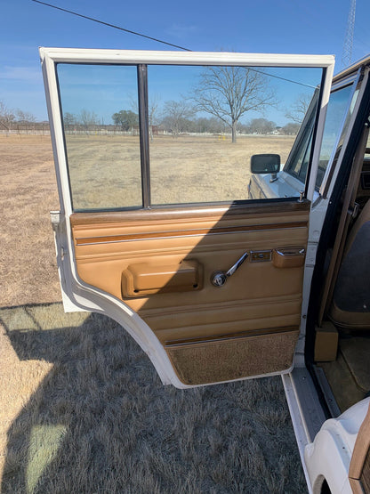 SOLD - 1987 JEEP GRAND WAGONEER - 4X4- OLYMPIC WHITE #2163 - SOLD
