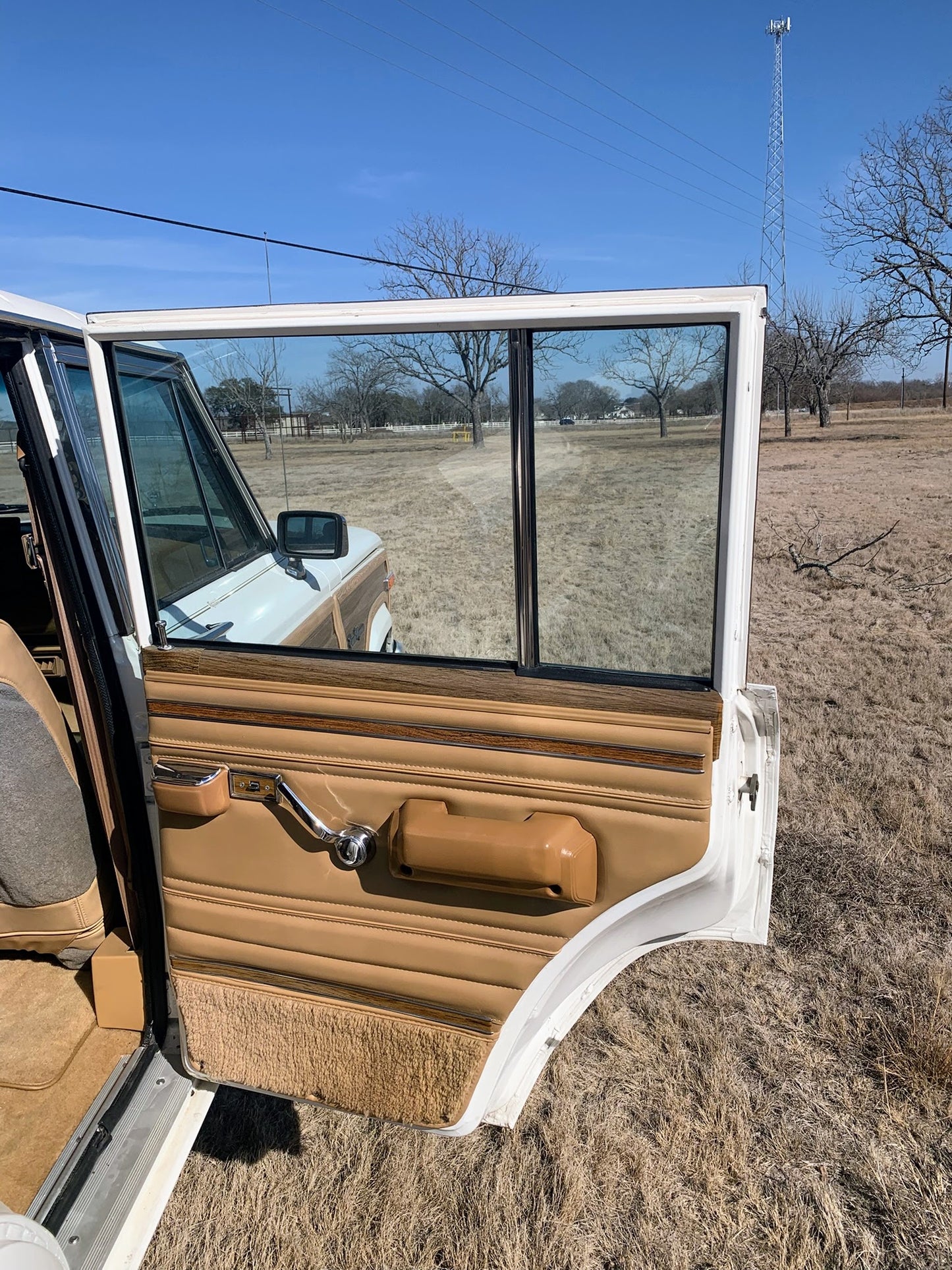 SOLD - 1987 JEEP GRAND WAGONEER - 4X4- OLYMPIC WHITE #2163 - SOLD