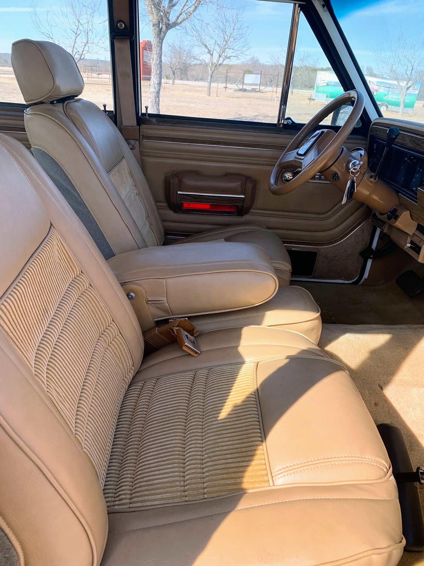 SOLD - 1987 JEEP GRAND WAGONEER - 4X4- OLYMPIC WHITE #2163 - SOLD