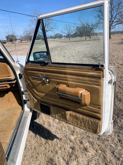 SOLD - 1987 JEEP GRAND WAGONEER - 4X4- OLYMPIC WHITE #2163 - SOLD