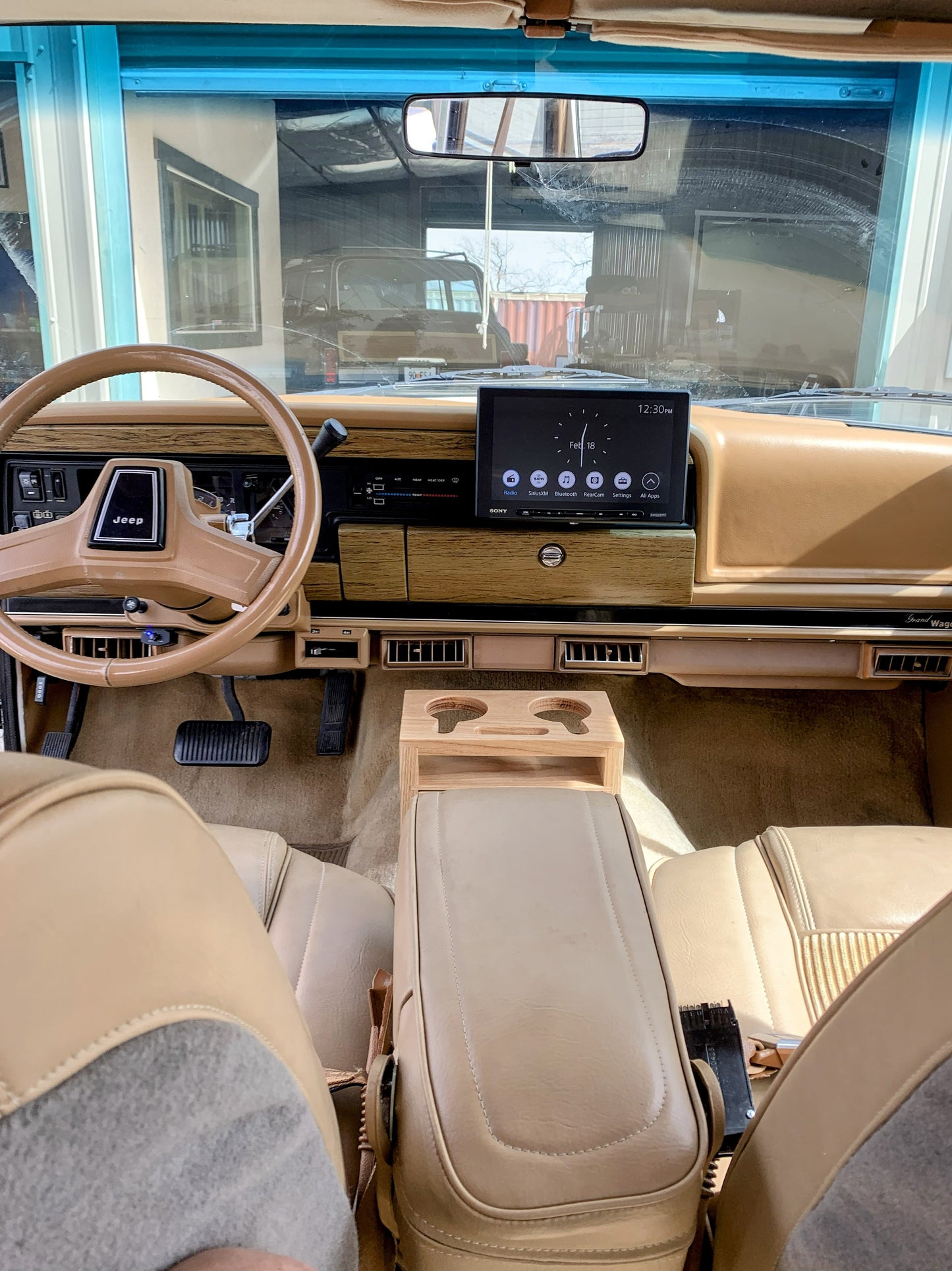 SOLD - 1987 JEEP GRAND WAGONEER - 4X4- OLYMPIC WHITE #2163 - SOLD