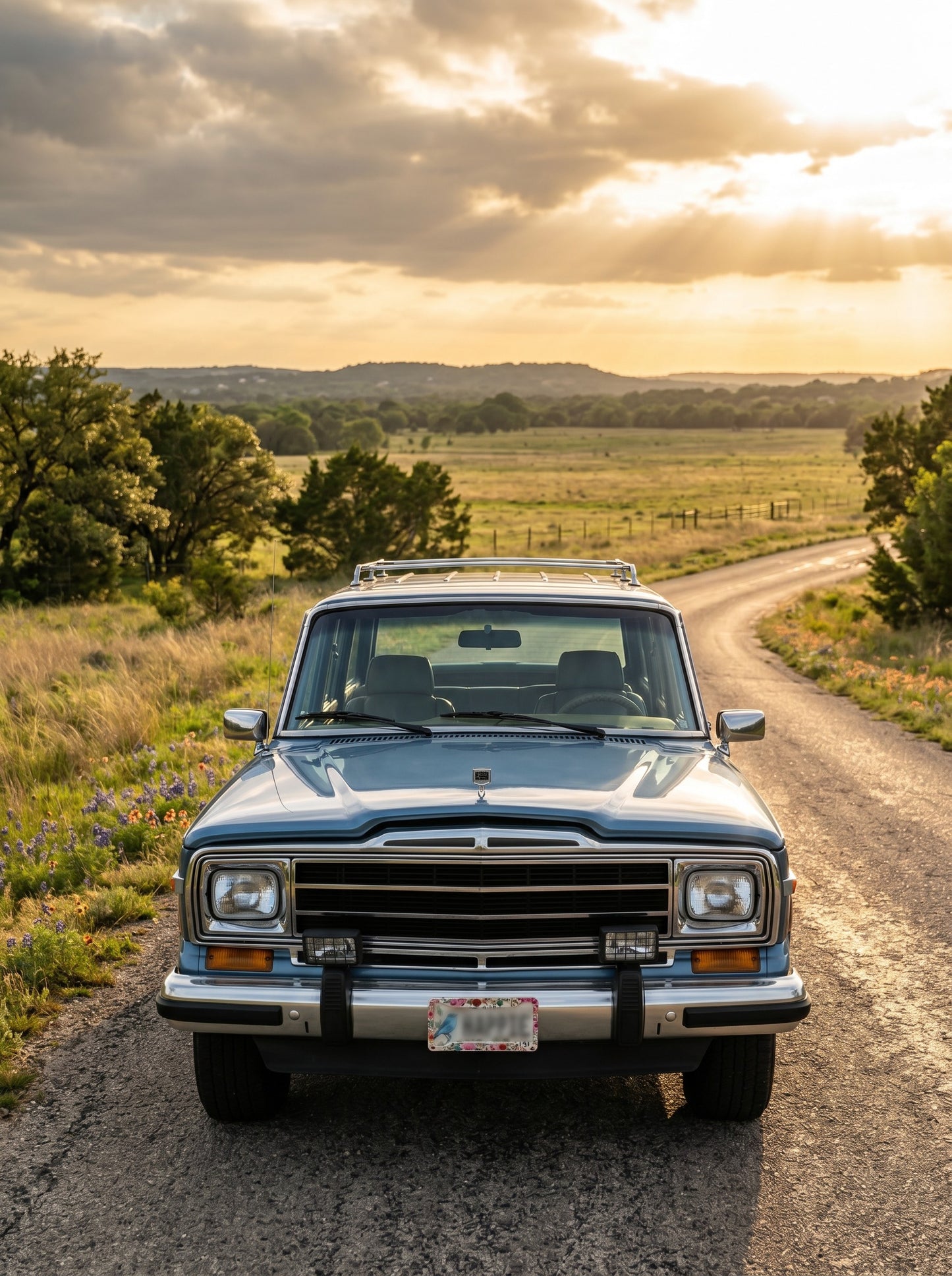 1991 FINAL EDITION JEEP GRAND WAGONEER - 4X4 - SPINNAKER BLUE #2172 - AVAILABLE NOW!