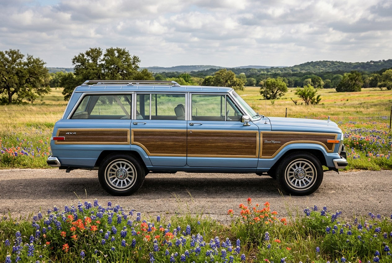 1991 FINAL EDITION JEEP GRAND WAGONEER - 4X4 - SPINNAKER BLUE #2172 - AVAILABLE NOW!