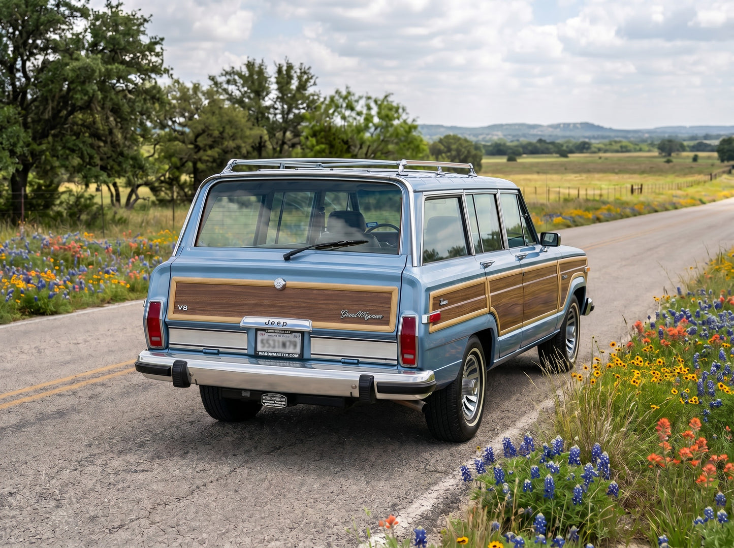 1991 FINAL EDITION JEEP GRAND WAGONEER - 4X4 - SPINNAKER BLUE #2172 - AVAILABLE NOW!