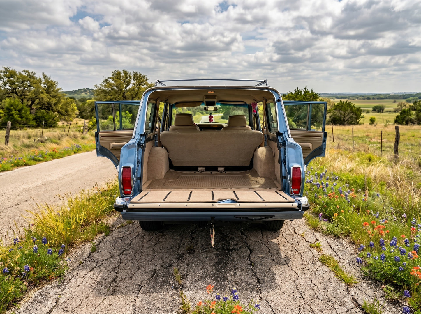 1991 FINAL EDITION JEEP GRAND WAGONEER - 4X4 - SPINNAKER BLUE #2172 - AVAILABLE NOW!