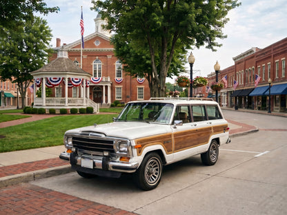 1991 FINAL EDITION JEEP GRAND WAGONEER LOW MILEAGE - 4X4 - WHITE #2178