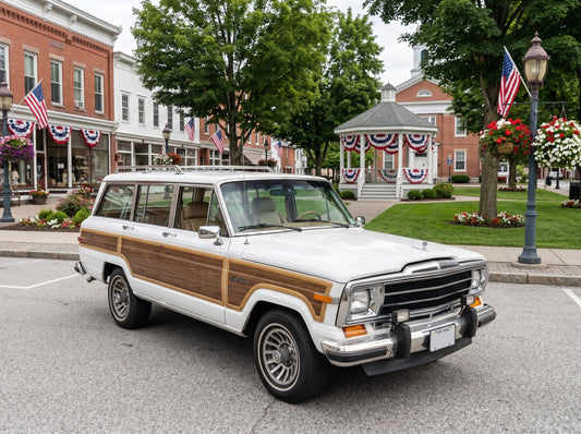 1991 FINAL EDITION JEEP GRAND WAGONEER LOW MILEAGE - 4X4 - WHITE #2178