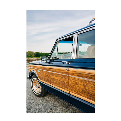 1985 VINTAGE JEEP GRAND WAGONEER LOW MILEAGE - 4X4 - DEEP NIGHT BLUE #2179