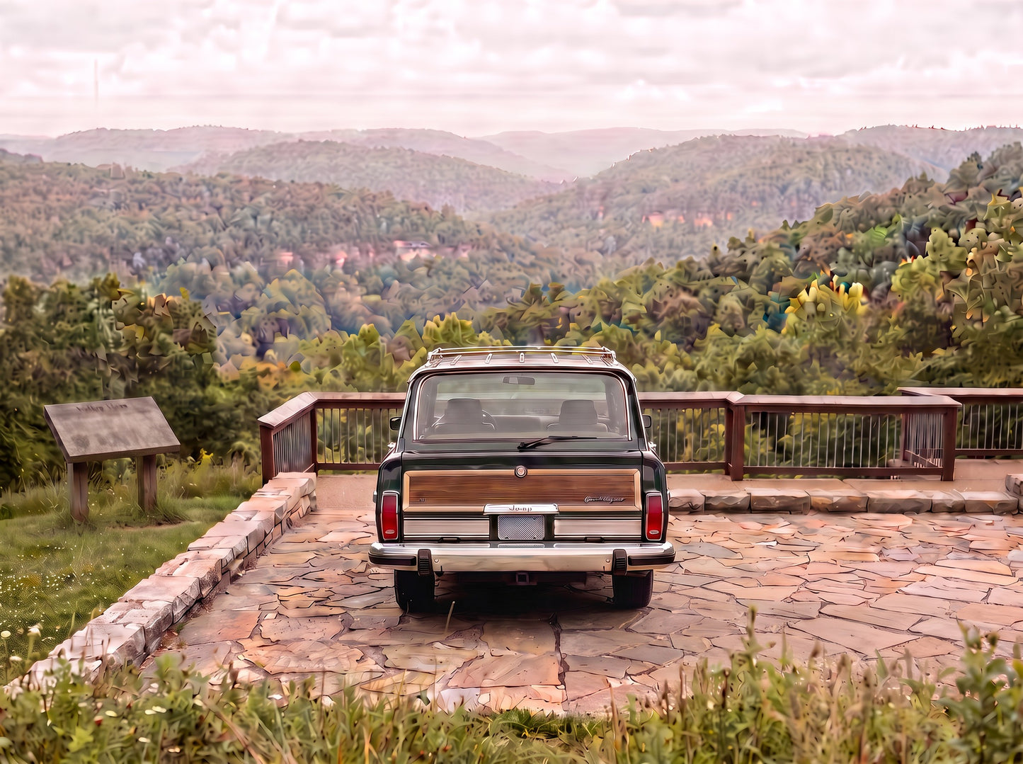 1991 FINAL EDITION JEEP GRAND WAGONEER LOW MILEAGE - 4X4 - HUNTER GREEN #2181