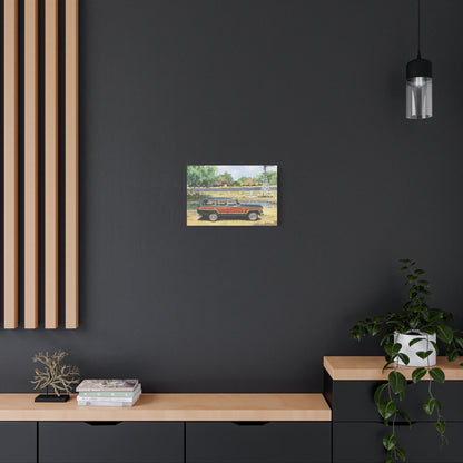 Vintage Car Canvas Art Print