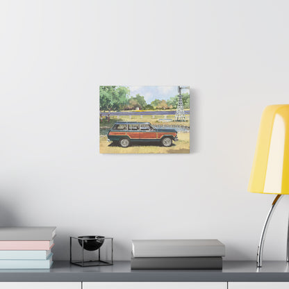 Vintage Car Canvas Art Print
