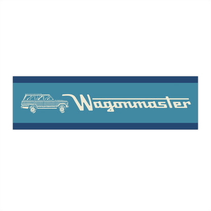 Bumper Sticker — “Wagonmaster” - Blue