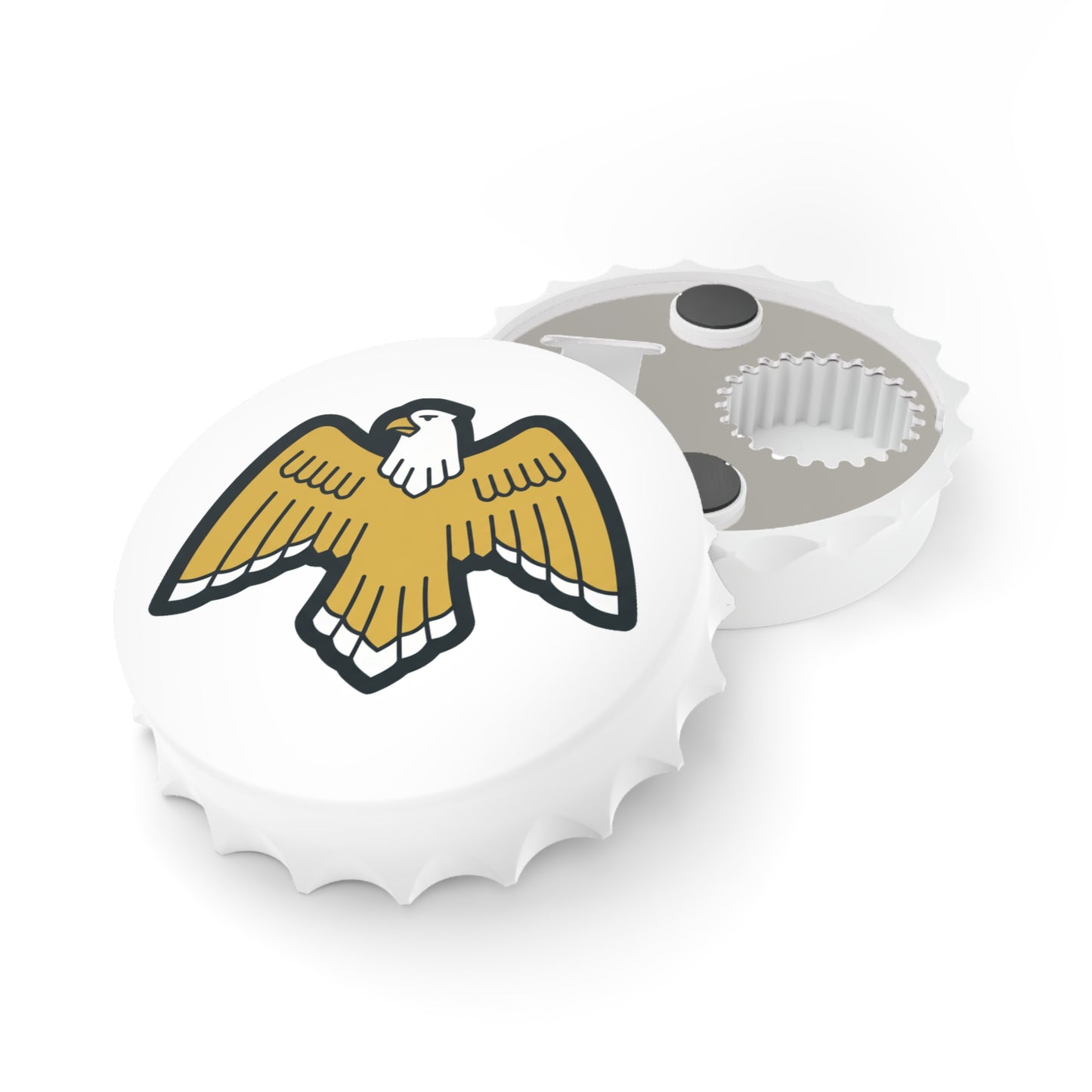 Golden Eagle Bottle Opener - White