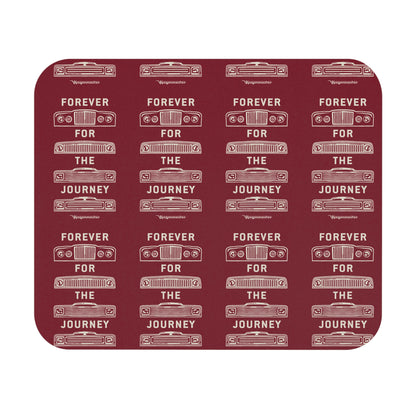 For the Journey Mouse Pad - Burgundy