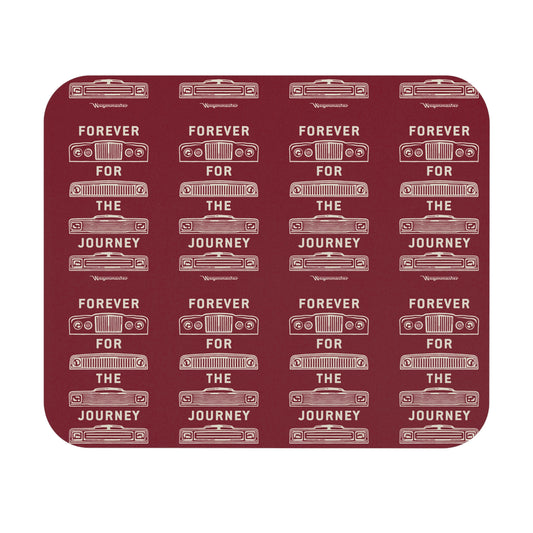 For the Journey Mouse Pad - Burgundy