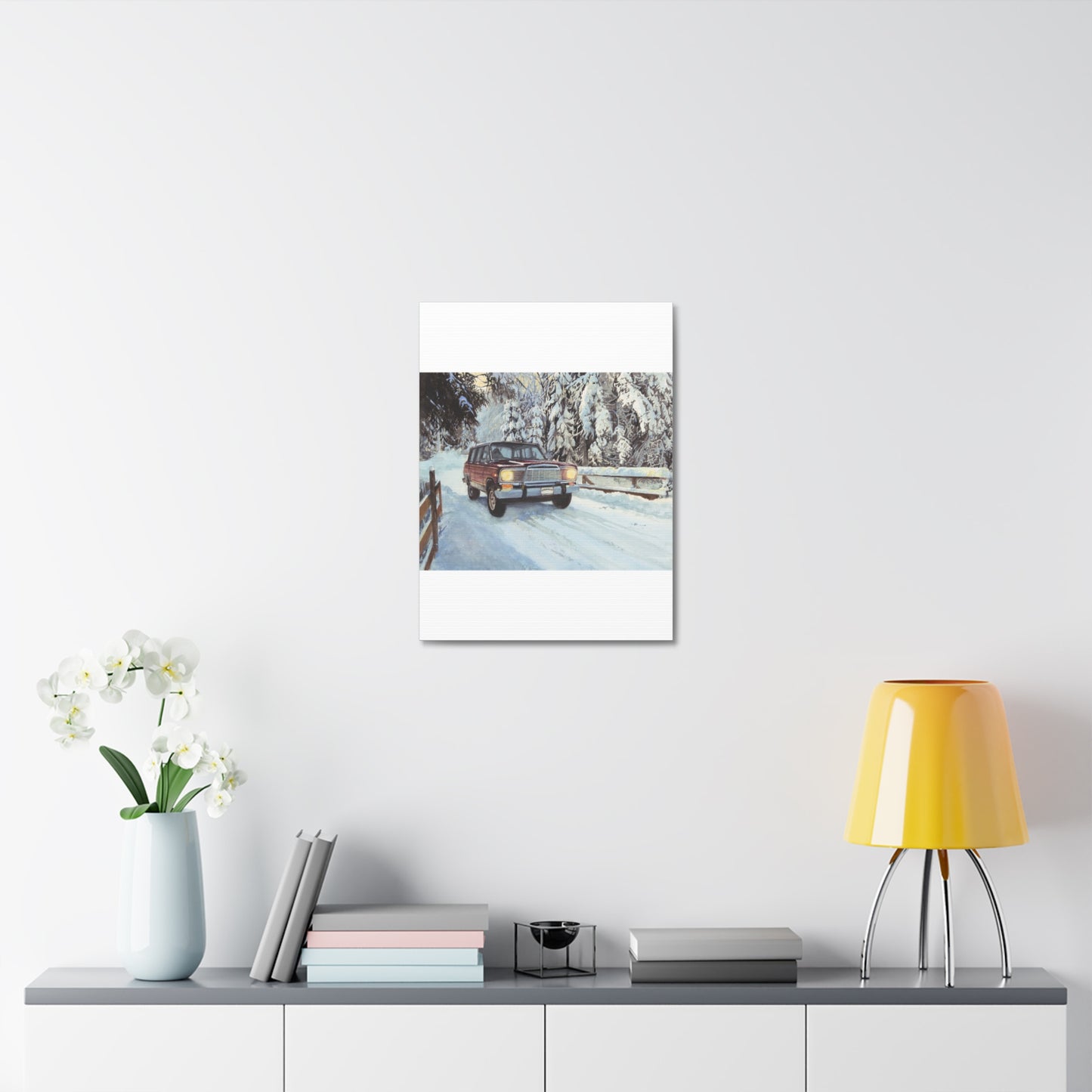 Winter Wonderland Stretched Canvas Art