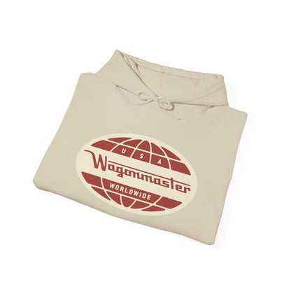 Wagonmaster Hoodie – Vintage Globe 'Wagonmaster Worldwide' Logo