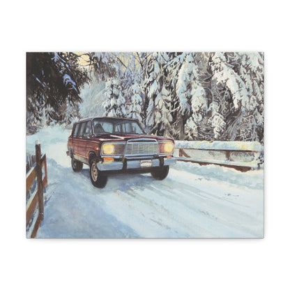 Winter Wonderland Stretched Canvas Art