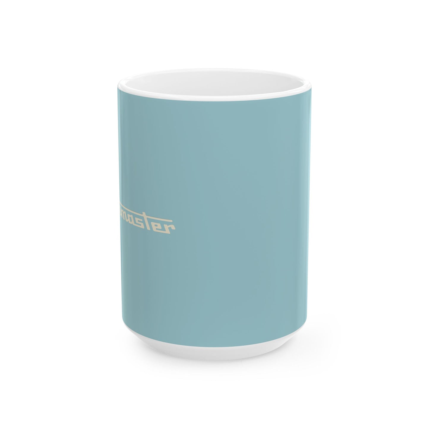 Ceramic Mug — Retro Coffee Cup (11oz/15oz) - Spinnaker Blue