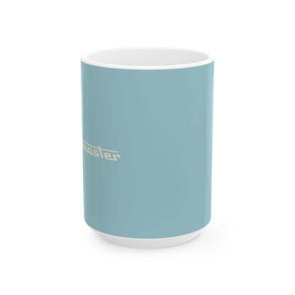 Ceramic Mug — Retro Coffee Cup (11oz/15oz) - Spinnaker Blue