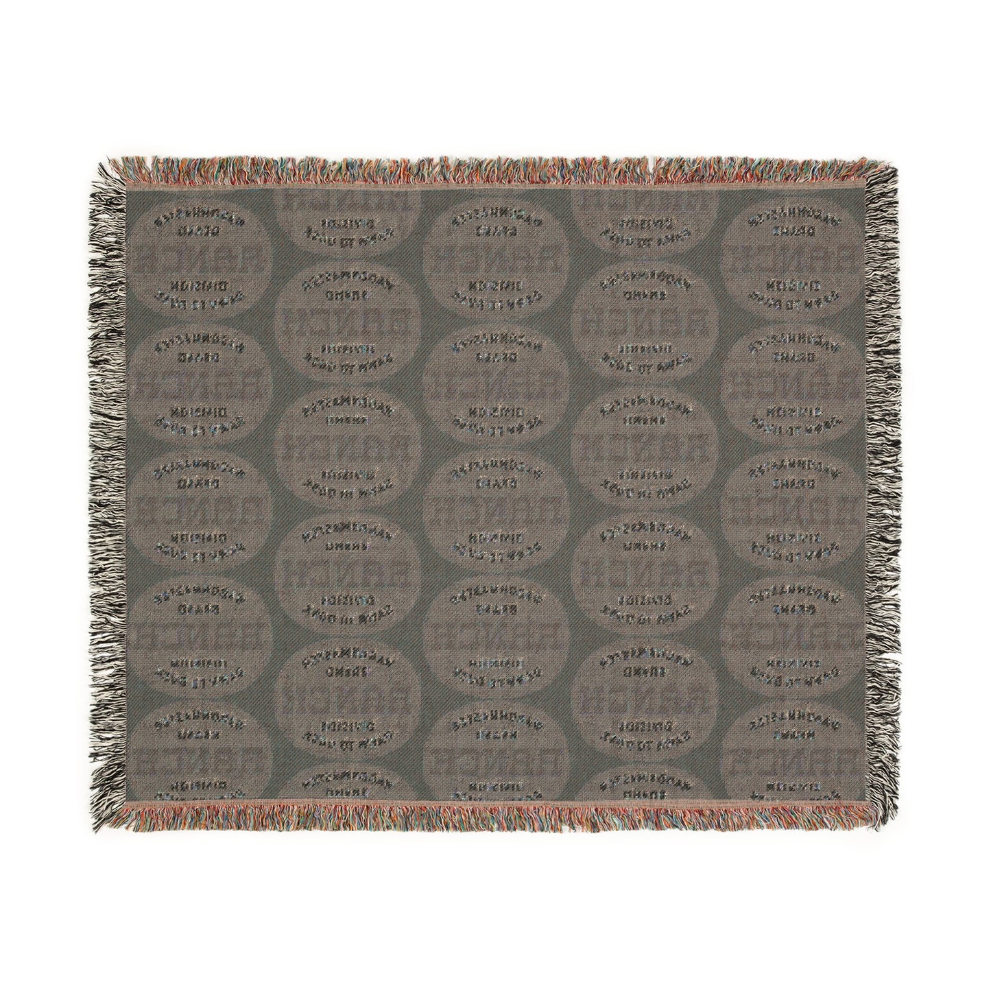 Woven Blanket - Wagonmaster Ranch Logo