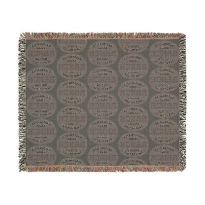 Woven Blanket - Wagonmaster Ranch Logo