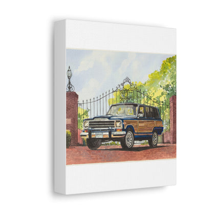 Wagoneer At the Gates Stretched Canvas Art