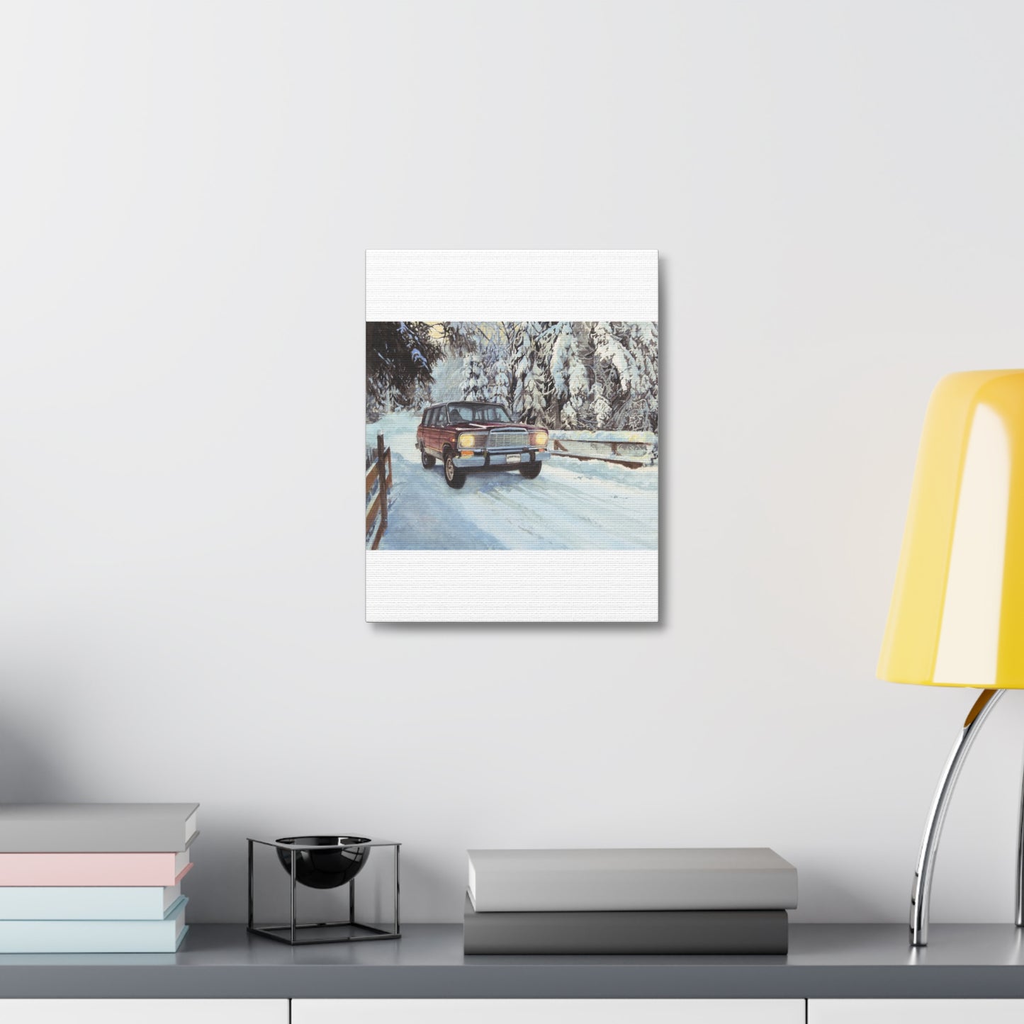 Winter Wonderland Stretched Canvas Art