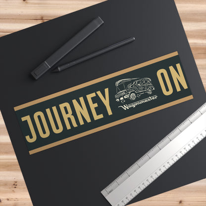 Bumper Sticker — “Journey On” - Grey