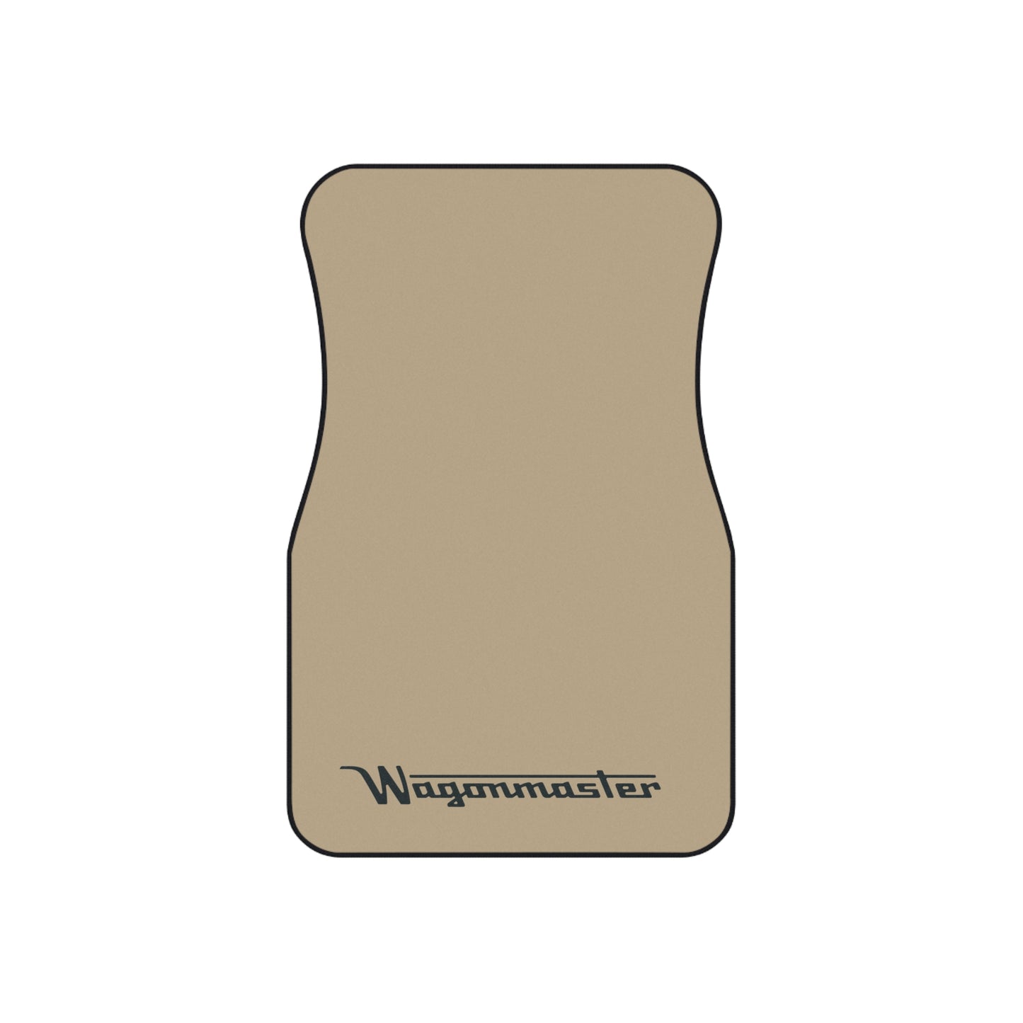Wagonmaster Custom Fit Floor Mats - Tan with Black Logo