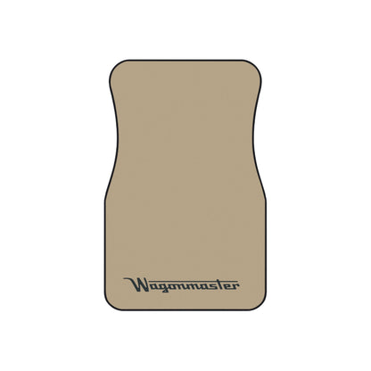 Wagonmaster Custom Fit Floor Mats - Tan with Black Logo
