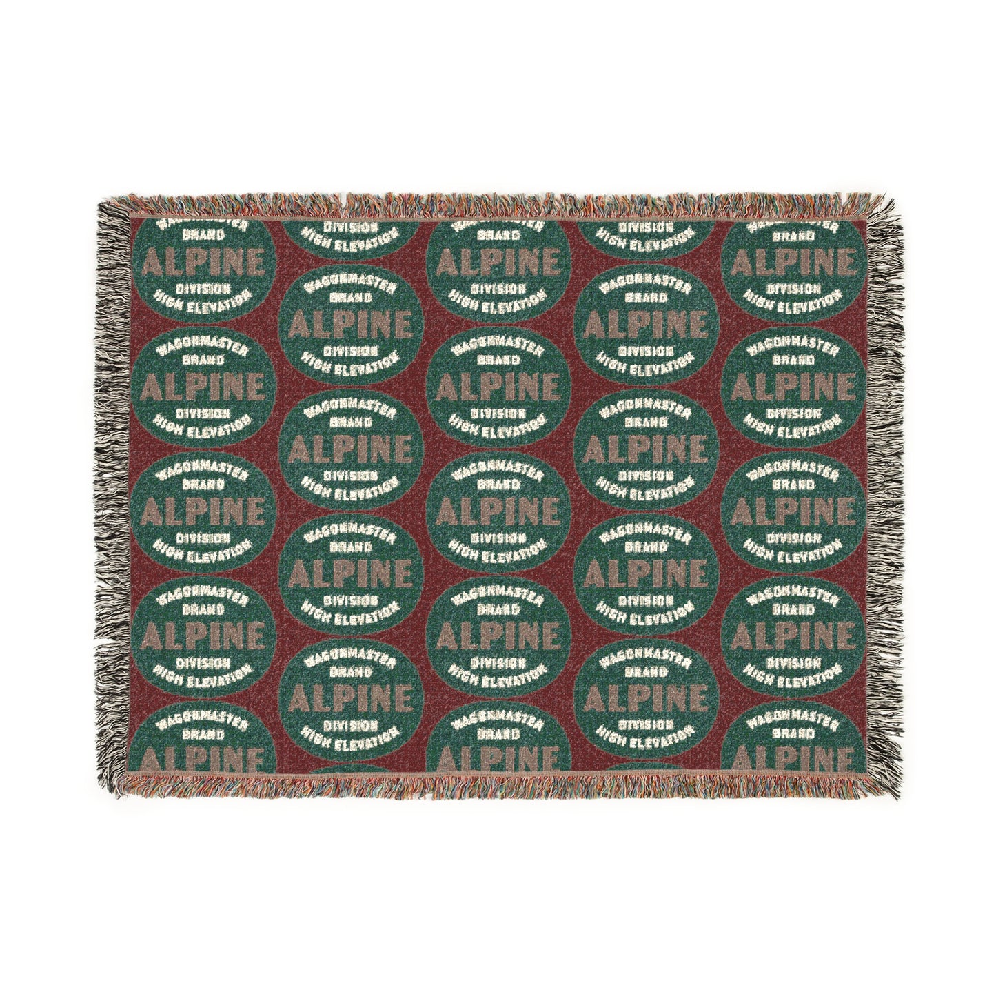 Woven Blanket - Alpine Logo