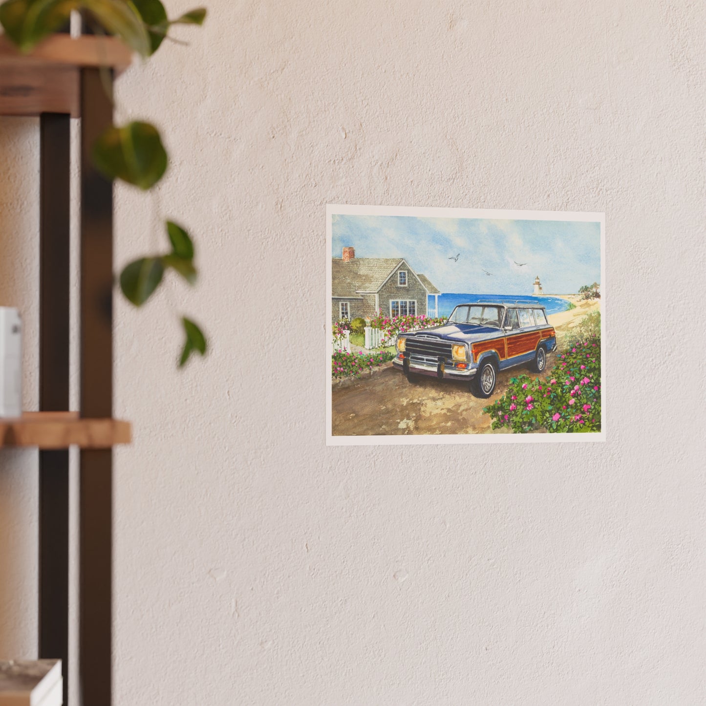 Nantucket Wagoneer Poster - Multiple Sizes Available