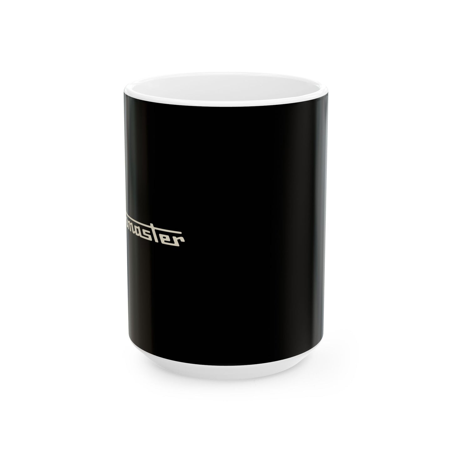 Ceramic Mug — Retro Coffee Cup (11oz/15oz) - Black