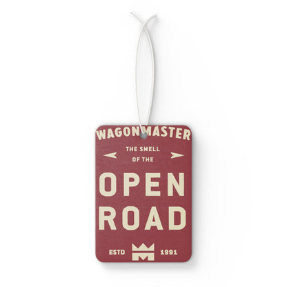 Smell of the Open Road Car Air Freshener — Burgundy