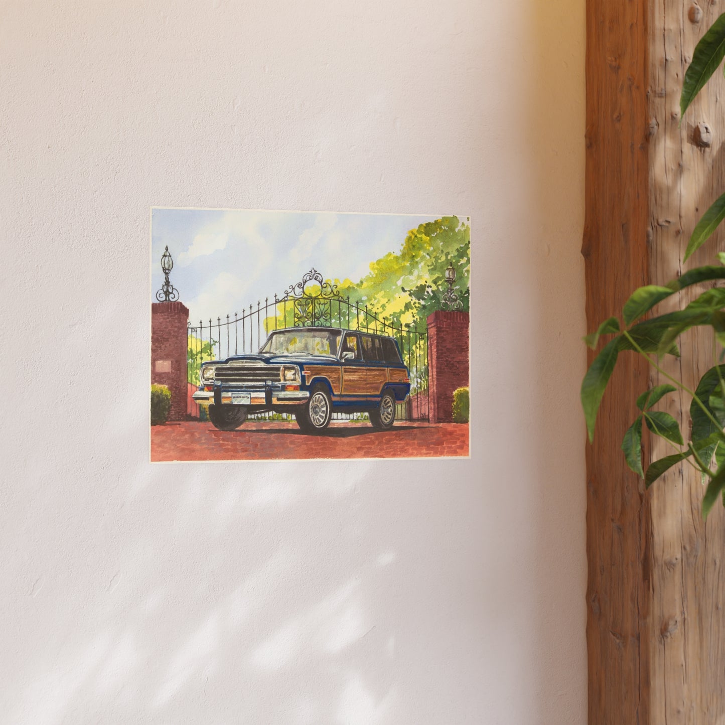 Wagoneer at the Gates Poster - Multiple Sizes Available