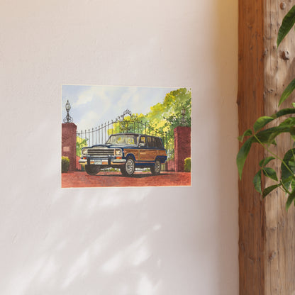 Wagoneer at the Gates Poster - Multiple Sizes Available