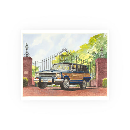 Wagoneer at the Gates Poster - Multiple Sizes Available