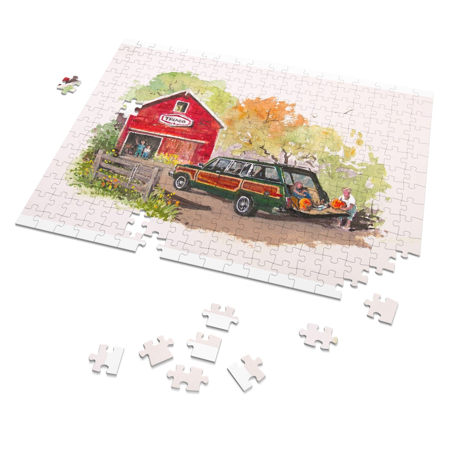 Wagonmaster Jigsaw Puzzle (with Tin)