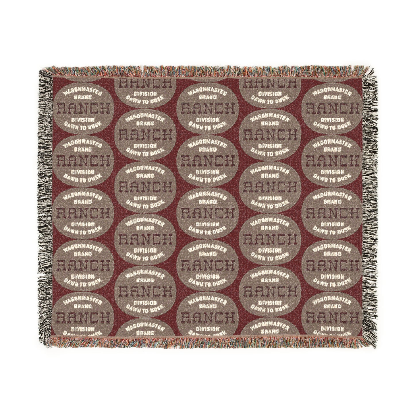 Woven Blanket - Wagonmaster Ranch Logo