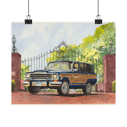 Wagoneer at the Gates Poster