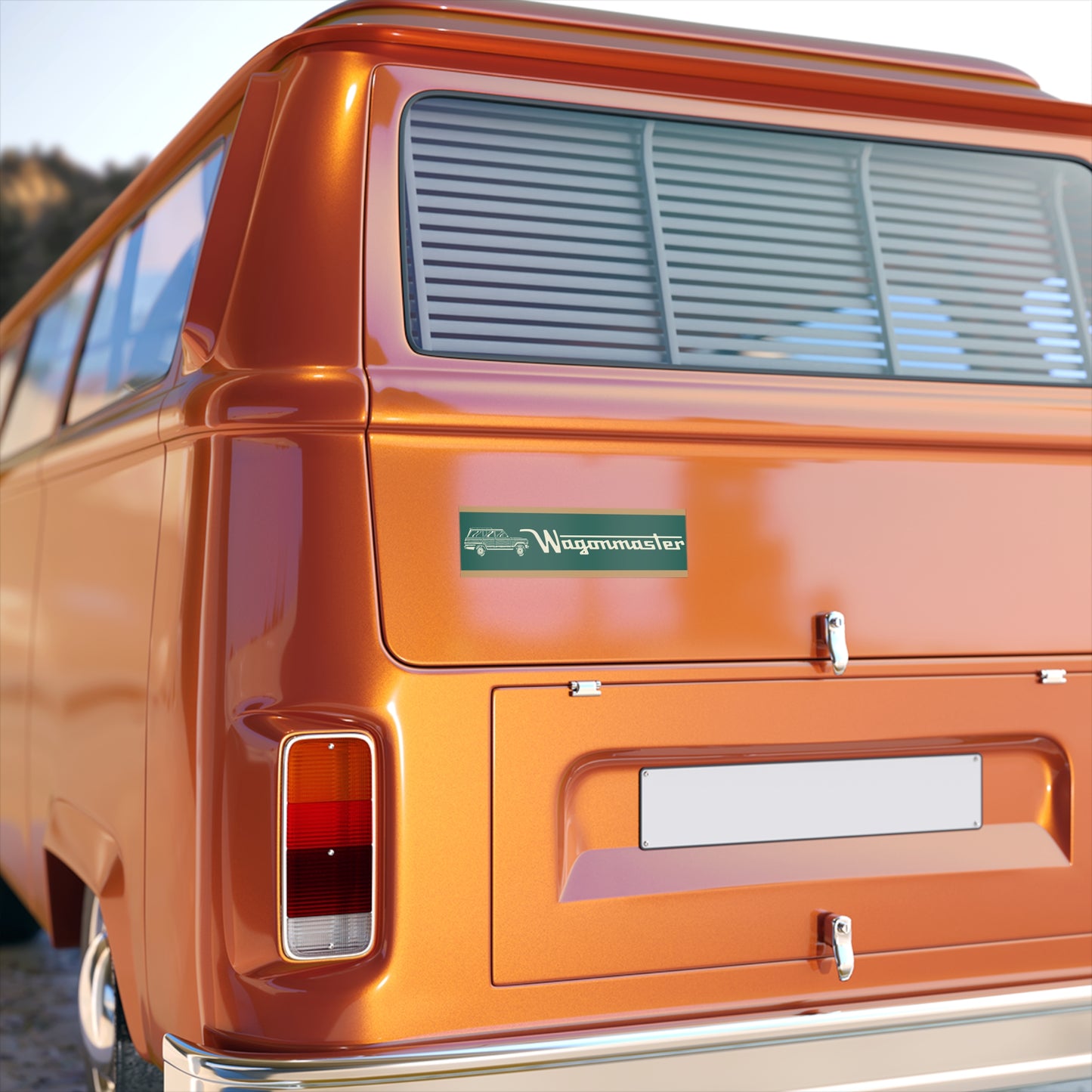 Bumper Sticker — “Wagonmaster” - Green