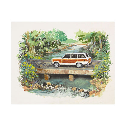 White Wagoneer Poster