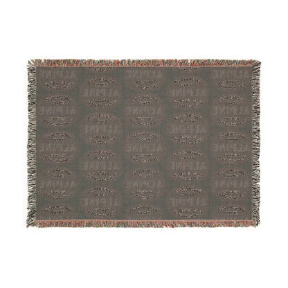 Woven Blanket - Alpine Logo