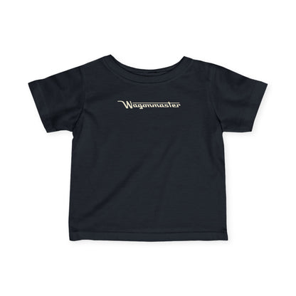 'Wagonmaster' Minimal Logo Baby Shirt - Light Lettering