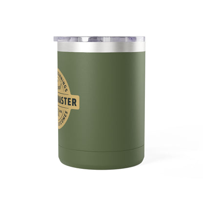 15oz Insulated Coffee Tumbler Mug — "Master" Vintage Seal Design