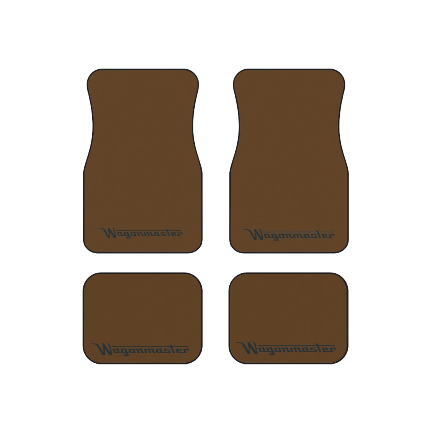 Wagonmaster Custom Fit Floor Mats - Nutmeg with Black Logo