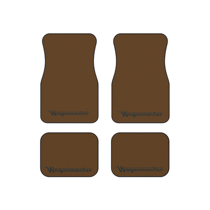 Wagonmaster Custom Fit Floor Mats - Nutmeg with Black Logo