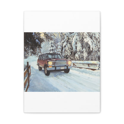 Winter Wonderland Stretched Canvas Art